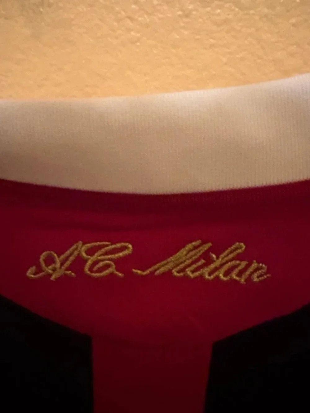 AC Milan Ronaldinho #80 Adidas Long Sleeve Soccer Jersey